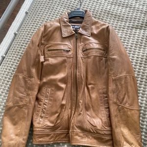 Leather Jacket - Medium